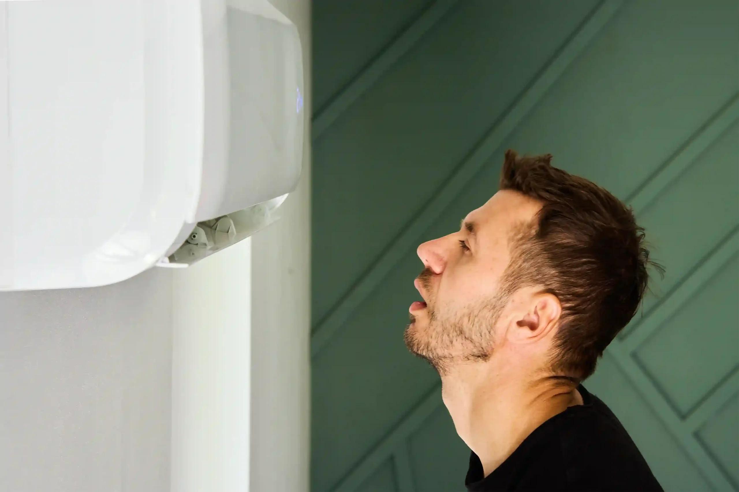 central air conditioner odor