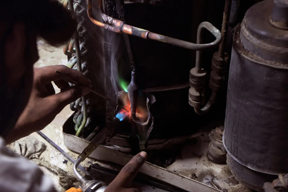 Inspect for Gas Leaks